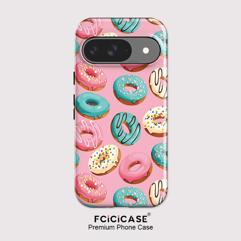 Google Pixel 9 - Fcicicase 2 in 1 듀얼 레이어