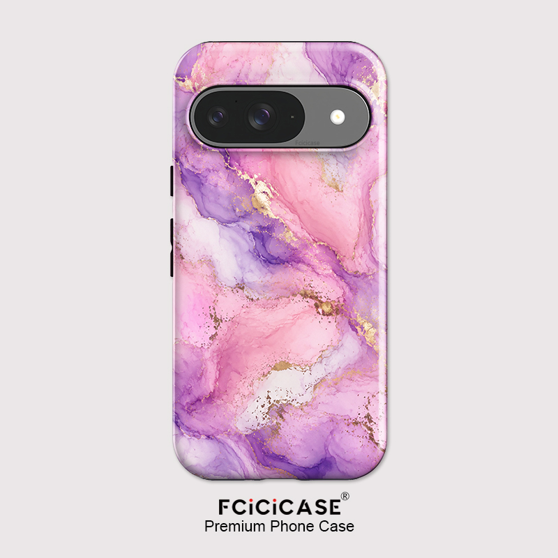 Google Pixel 9 - Fcicicase 안티노크 아크릴 폰 케이스 (구글