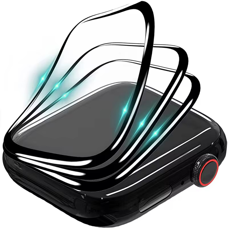 Smartwatch Case - 애플 워치용 보호대 필름, 커브드 스크린