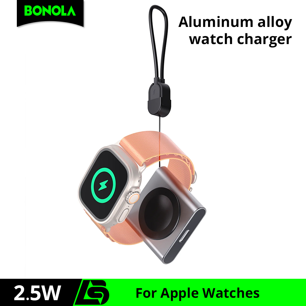 Watch Charging Dock - Apple Watch 11/Ultra/10/9/8/7/6용 Bonola 자기 시계