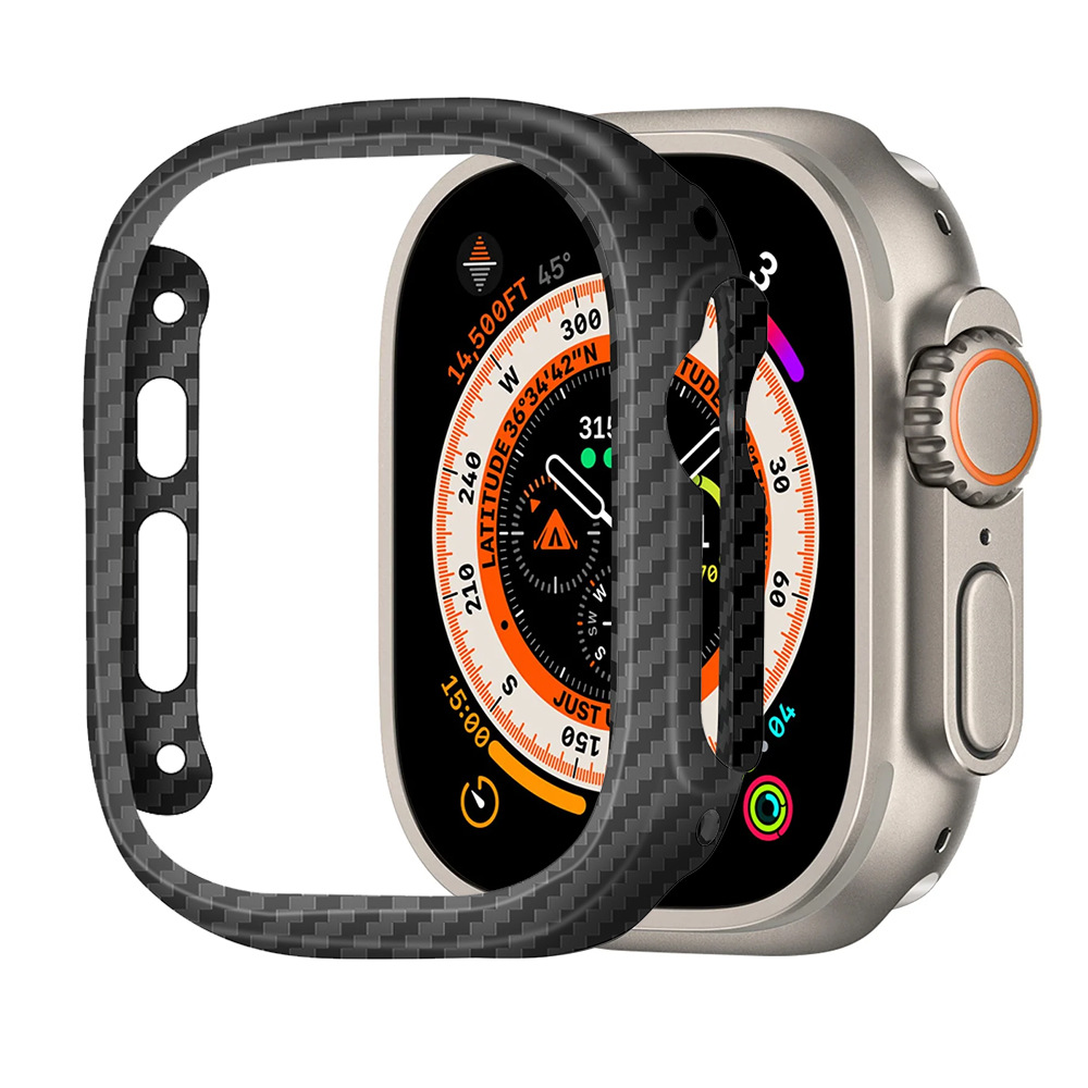 Smartwatch Case - Apple Watch Ultra 49mm용 케블라 탄소