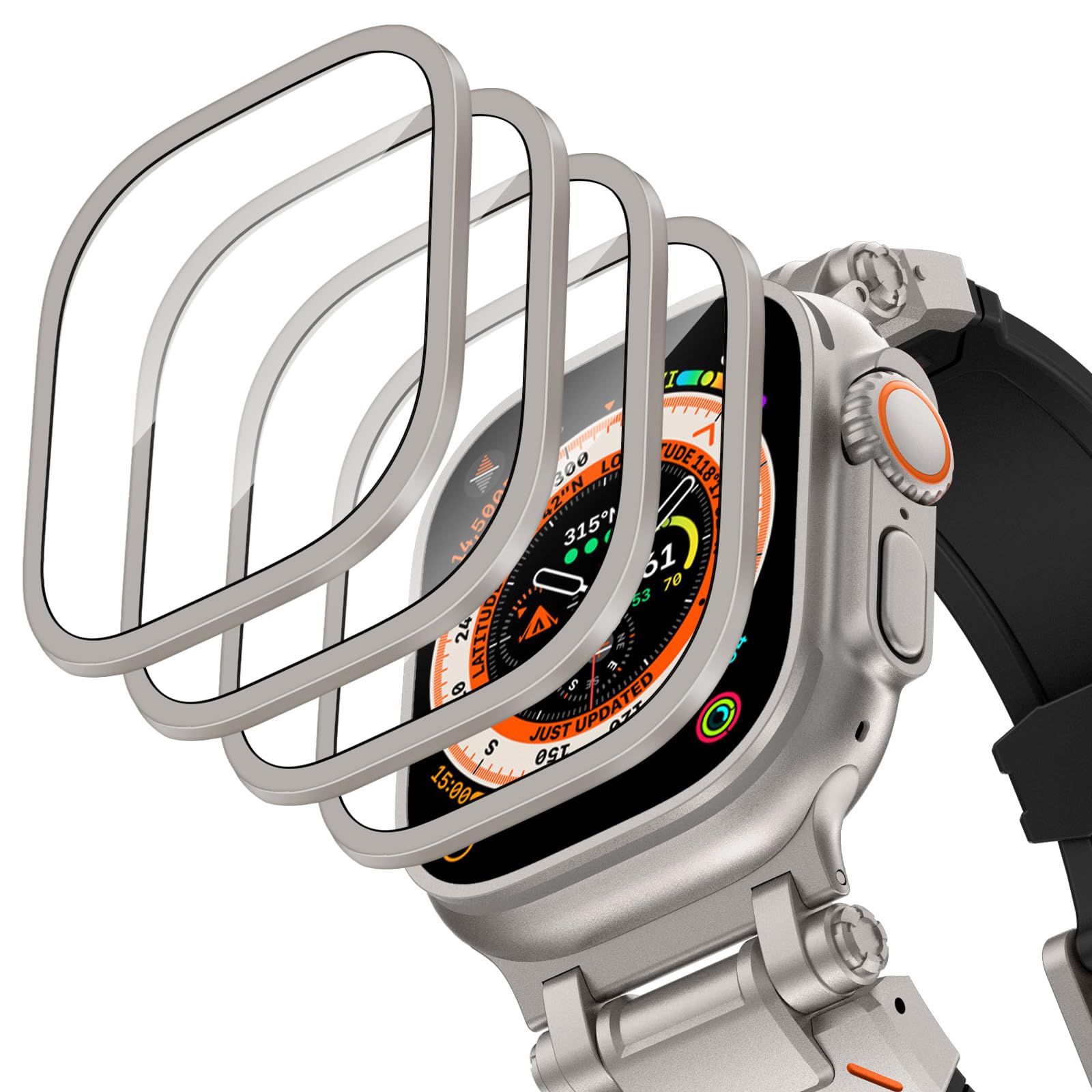 Smartwatch Case - Apple Watch Ultra 2-3용 알루미늄 합금