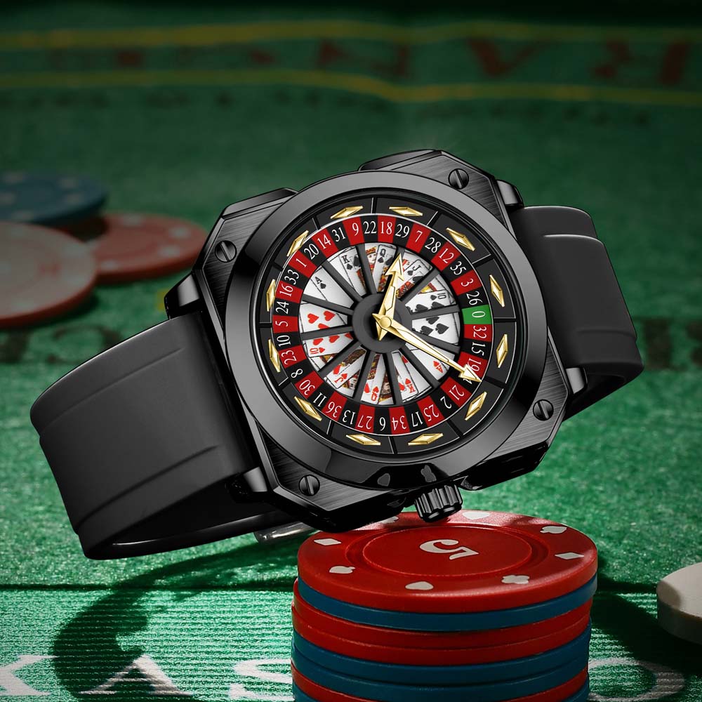 VA VA VOOM 남성용 맞춤형 시계 행운의 회전 다 - Smartwatch Custom 리뷰 및 가격