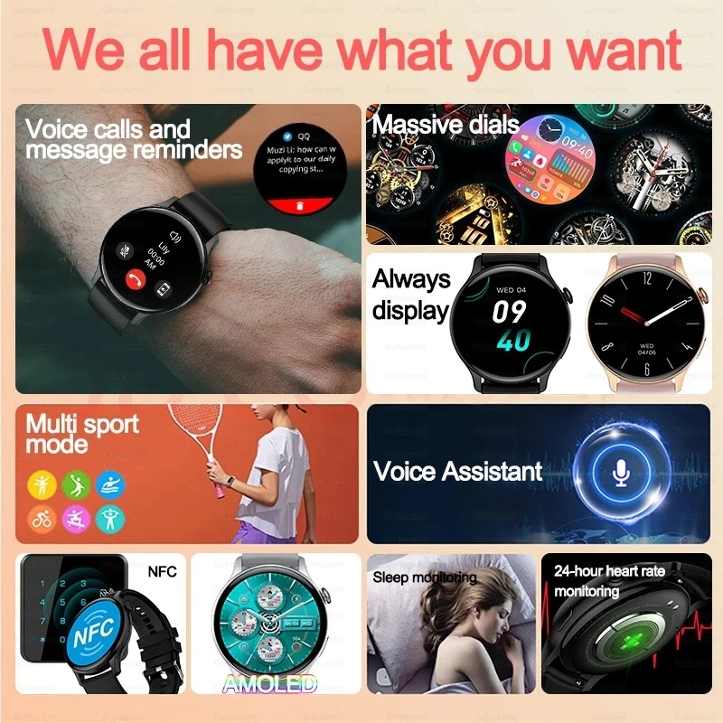 2026년 신형 스마트워치 여성용 커스텀 다이얼 NFC - Smartwatch Custom 리뷰 및 가격
