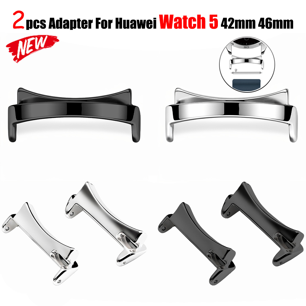 화웨이 시계 5 42mm 스마트워치용 2개 어댑터 화웨 - Smartwatch Watch Accessories 리뷰 및 가격